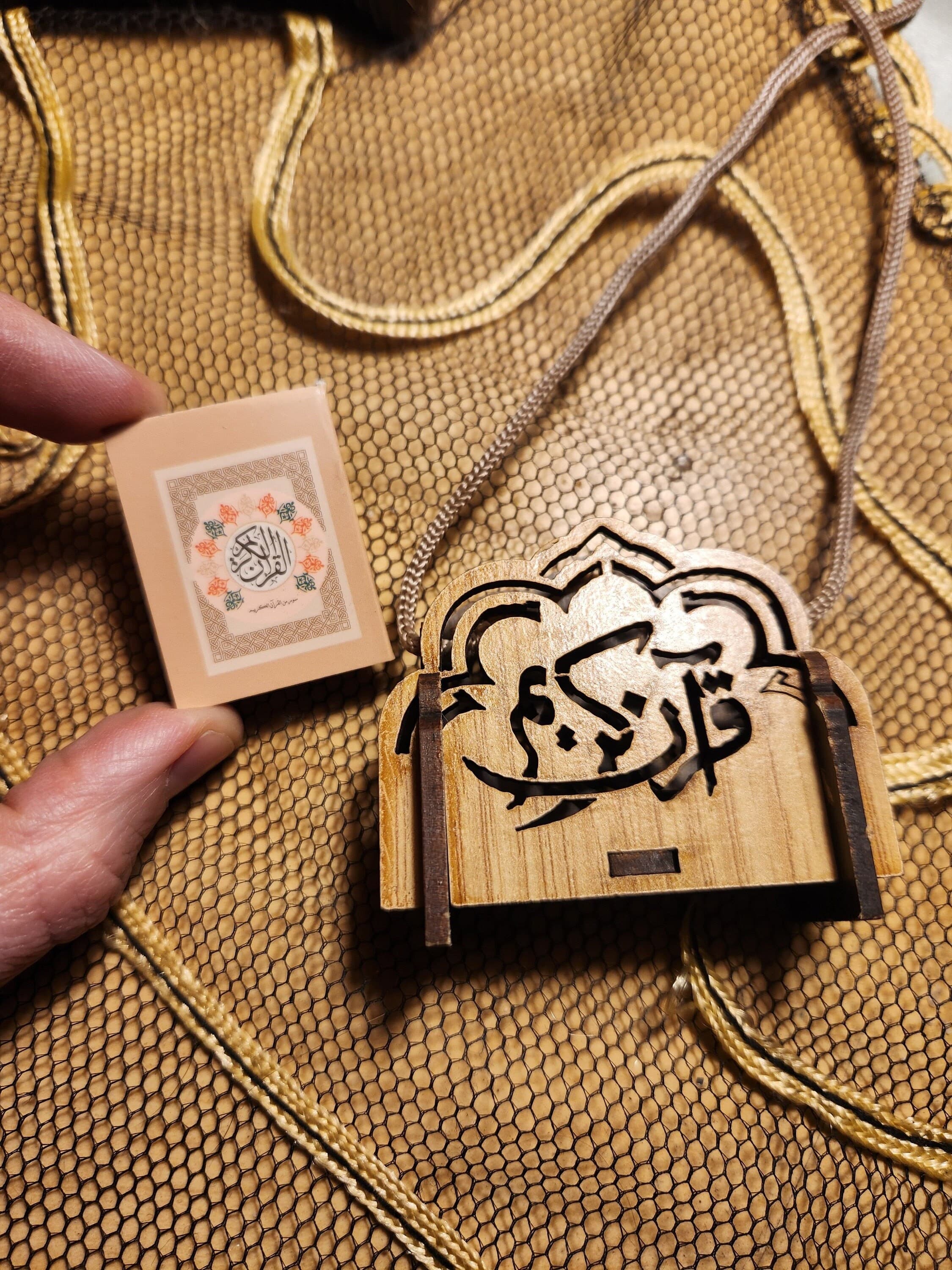 Mini Quran and wooden holder - image 4