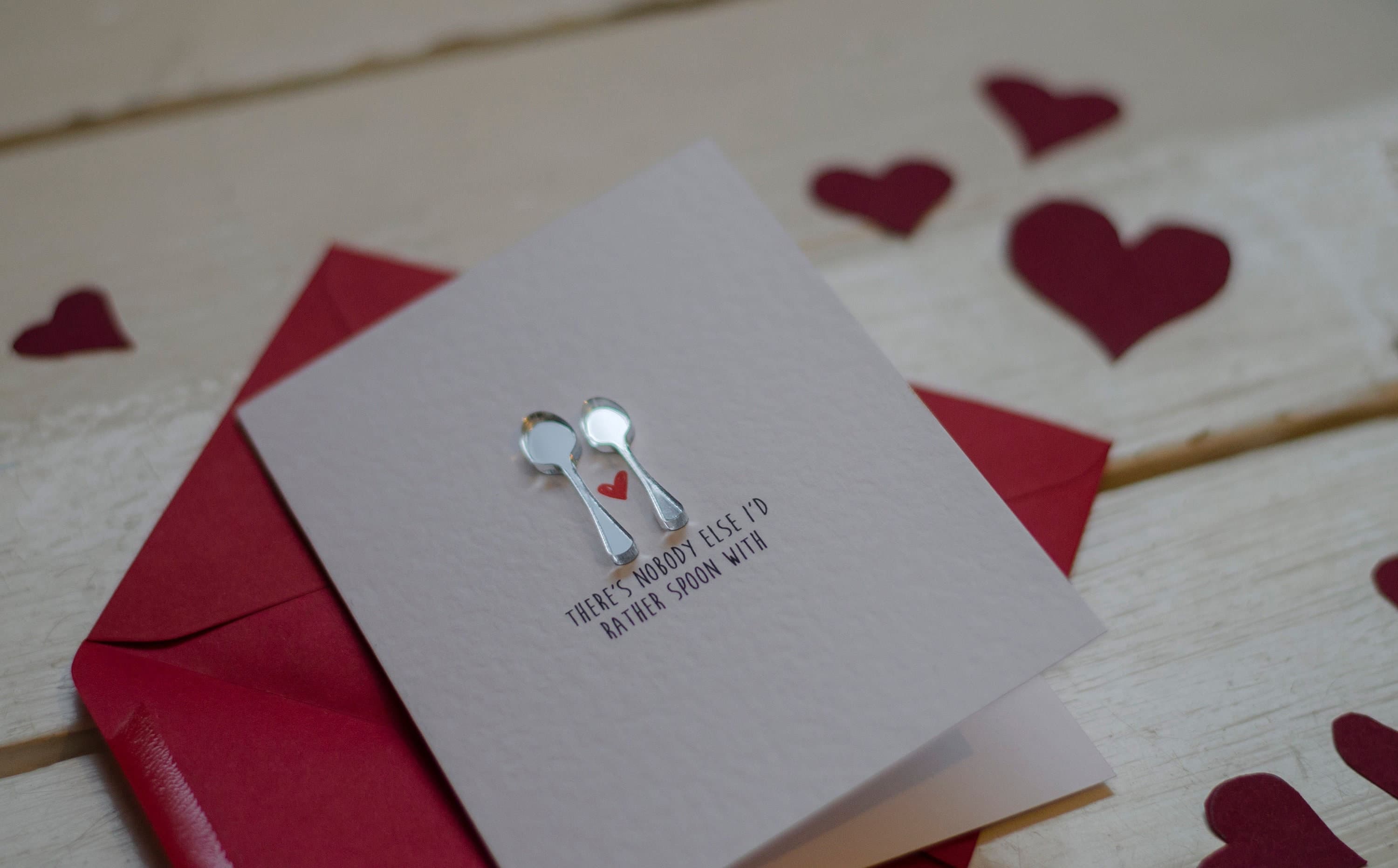 There's Nobody Else I'd Rather Spoon With Valentine's Day Card For Him or Her - image 5