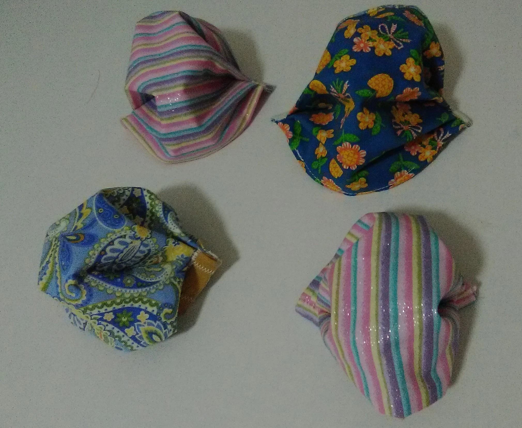 SALE: Buy 2 get a 50% discount. Unique Fabric FACE MASKS Accommodate Ties &/Or Elastic! Has Filter Pocket Practical Comfortable Affordable. - image 4
