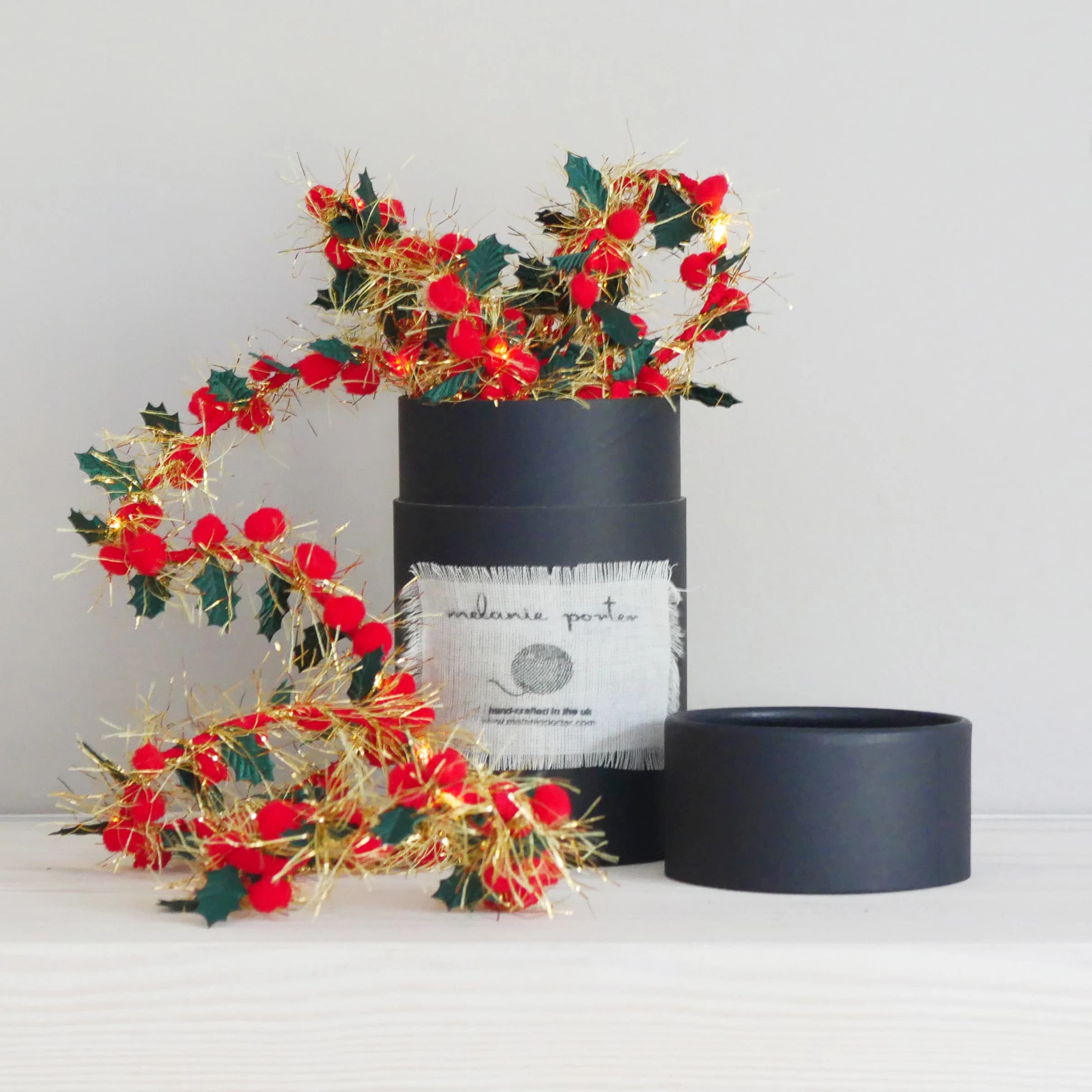 Holly & Berry Christmas Fairy Lights | Christmas String Lights | Festive Table Decor - image 3