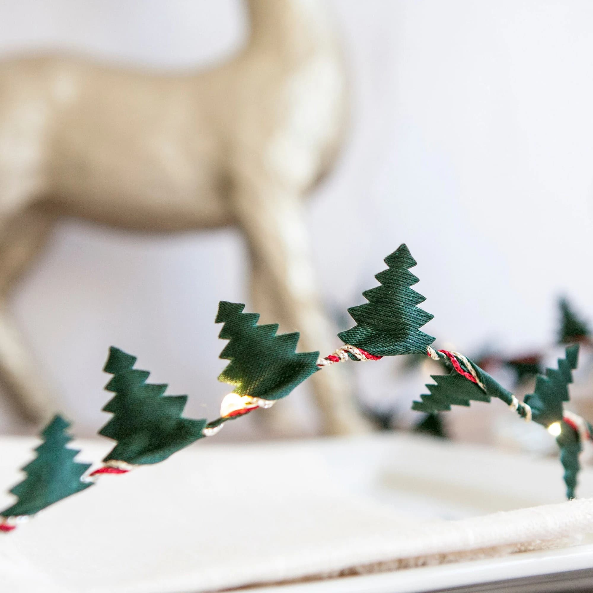Christmas Tree Fairy Lights | Handmade Christmas Decor & Table Centrepiece - image 5