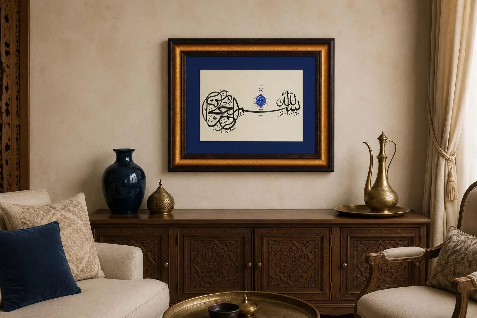 Timeless Handmade Islamic Calligraphy Inspired by the Beauty of Bismillāhir-Raḥmānir-Raḥīm - image 4