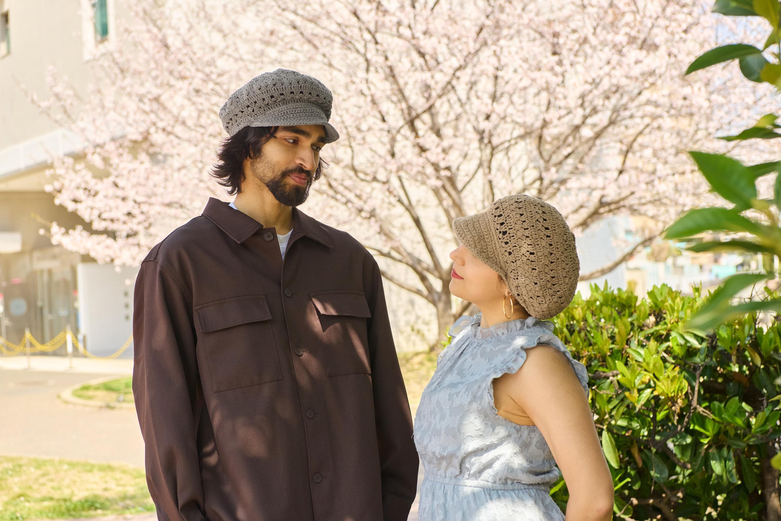 100% Cotton Y2K Newsboy Cap, Crochet Beanie with Visor, Handmade Boho Raffia Hat with a Soft Brim, Breathable & Lightweight Vintage-style - image 4