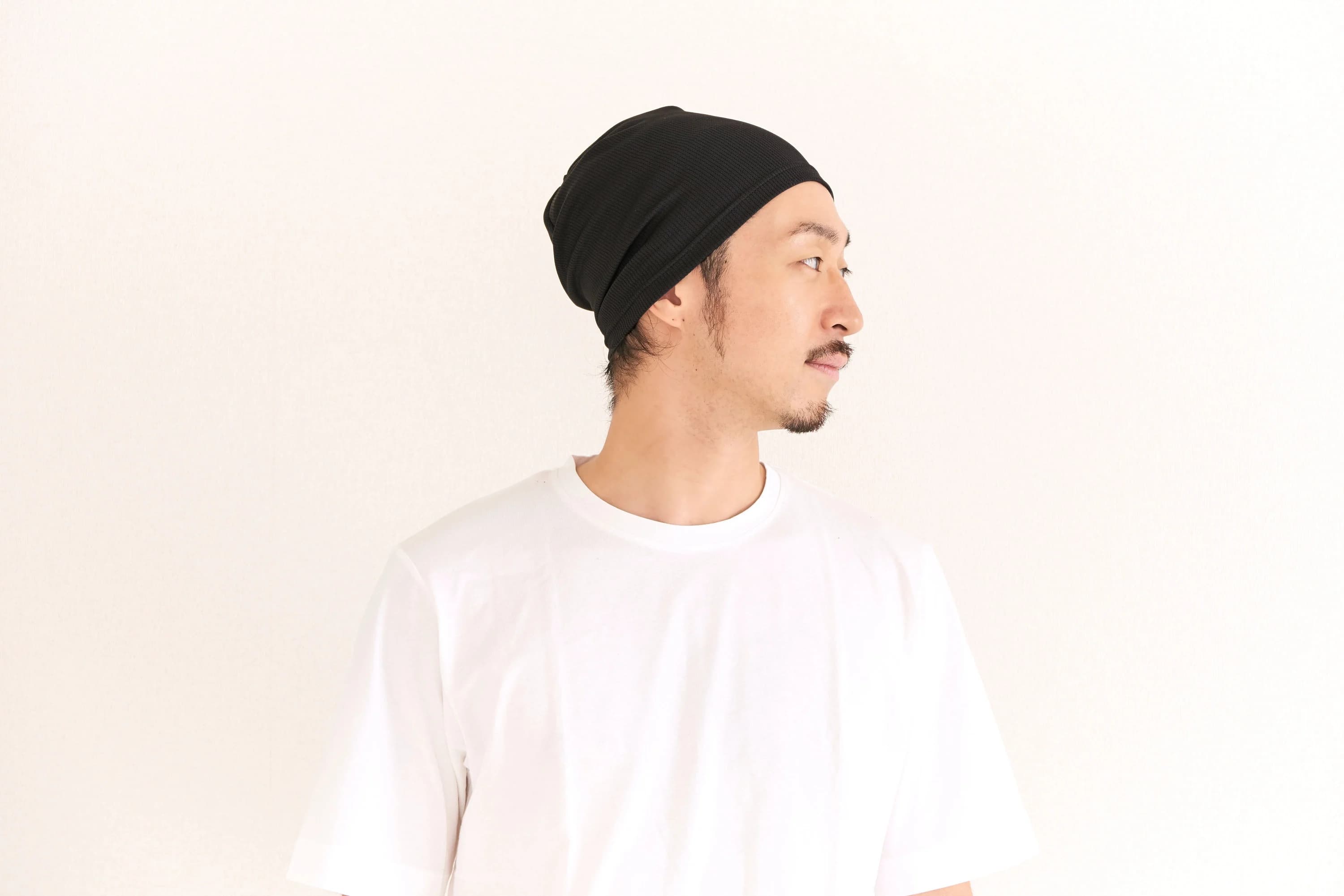Sports Beanie Made in Japan, Sweat Wicking Beanie, Mens Athletic Hat, Womens Running Cap, Lightweight Beanie, Gym Beanie, Cooling Material - image 2